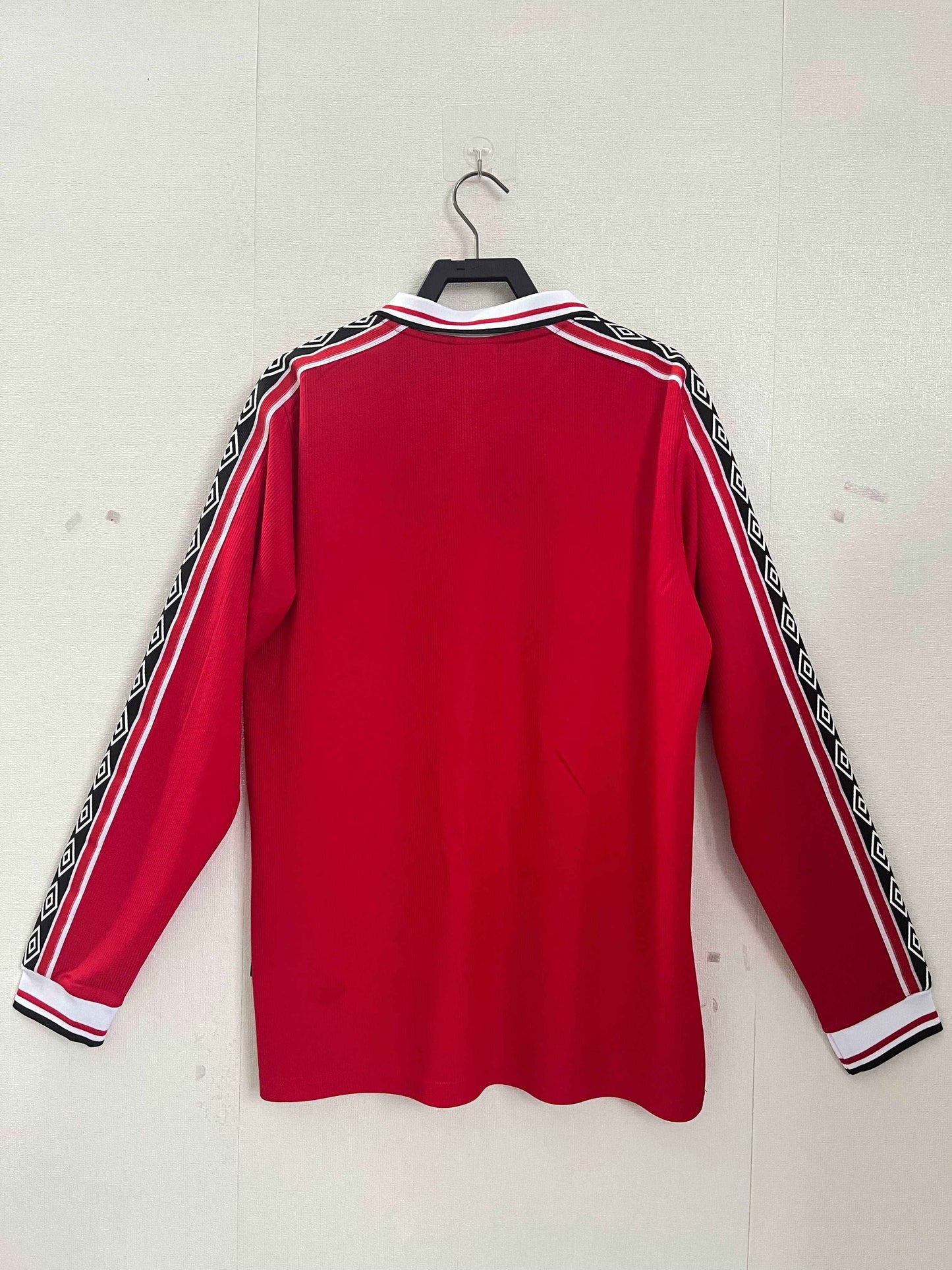 1998-99 Manchester United Home Shirt - Long Sleeve - Retro Classic Kits