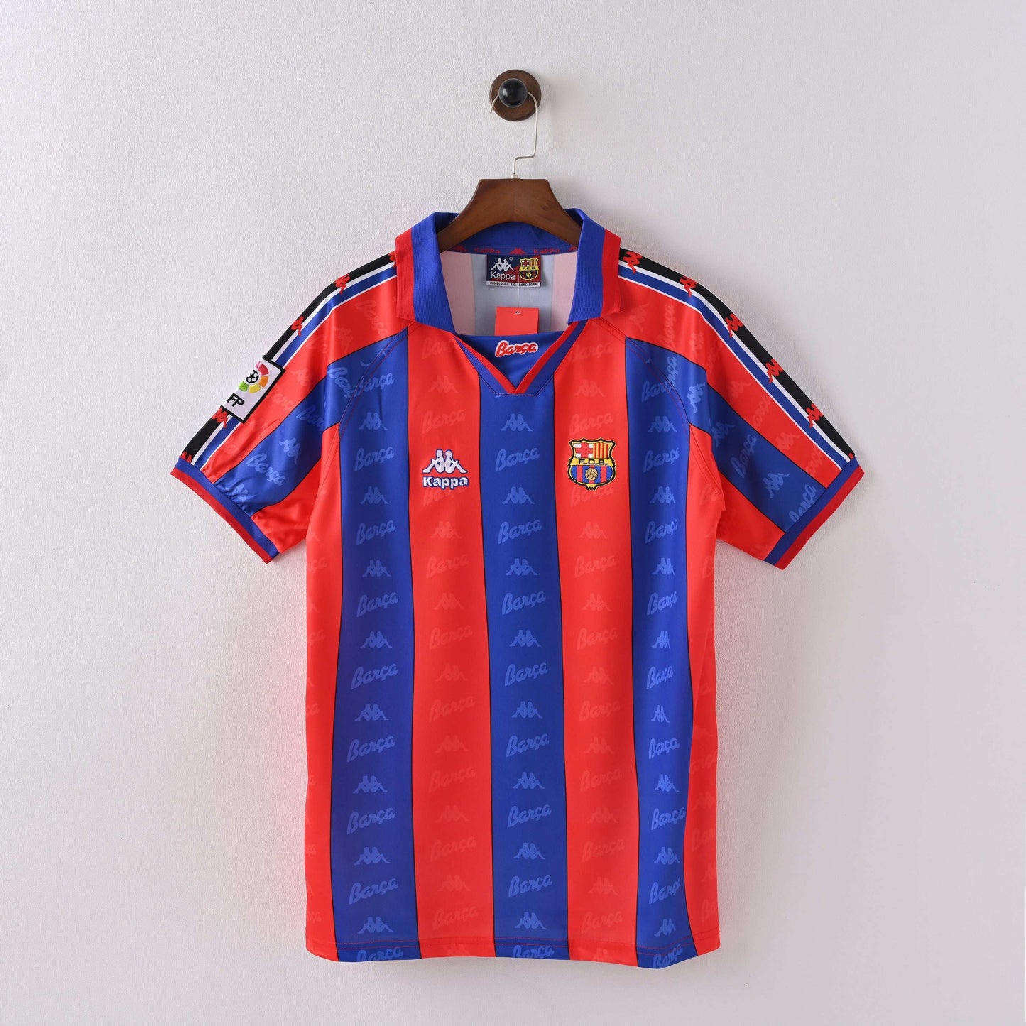 1996-97 FC Barcelona Home Kit - Retro Classic Kits