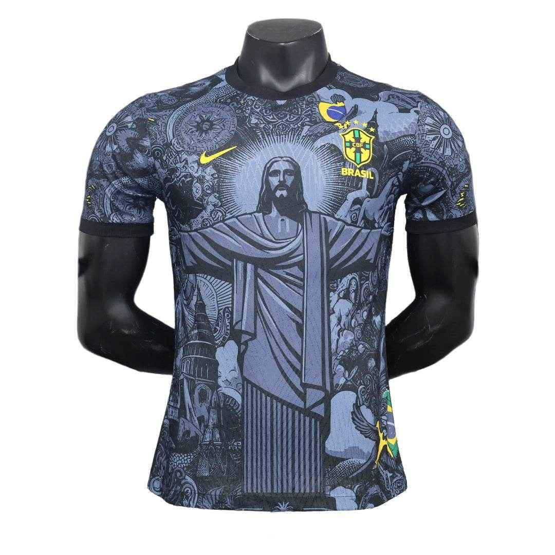 Limited Edition Brazil Shirt - Christ the Redeemer - Kit Legacy