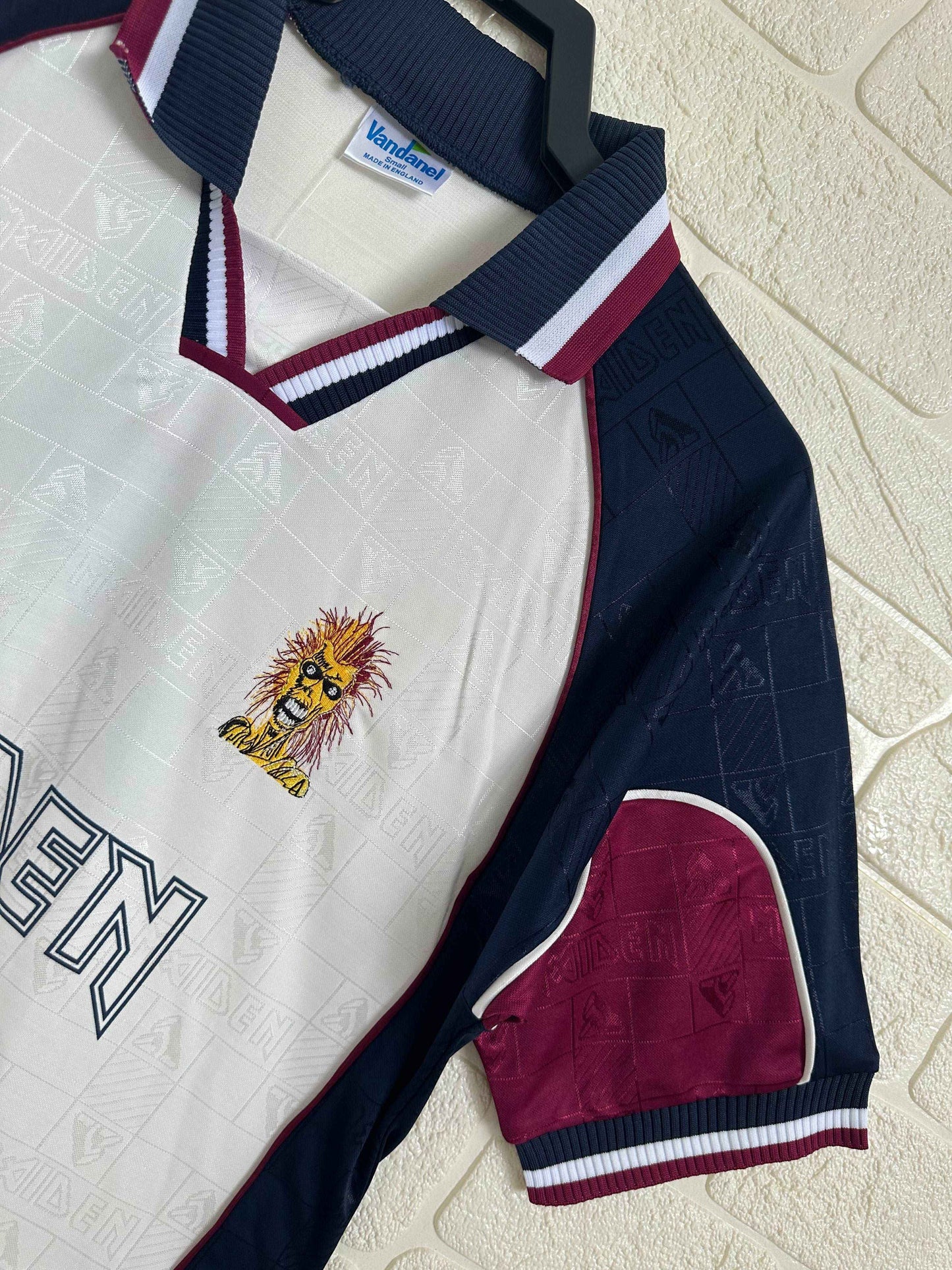 1999-01 West Ham Shirt - Iron Maiden - Retro Classic Kits