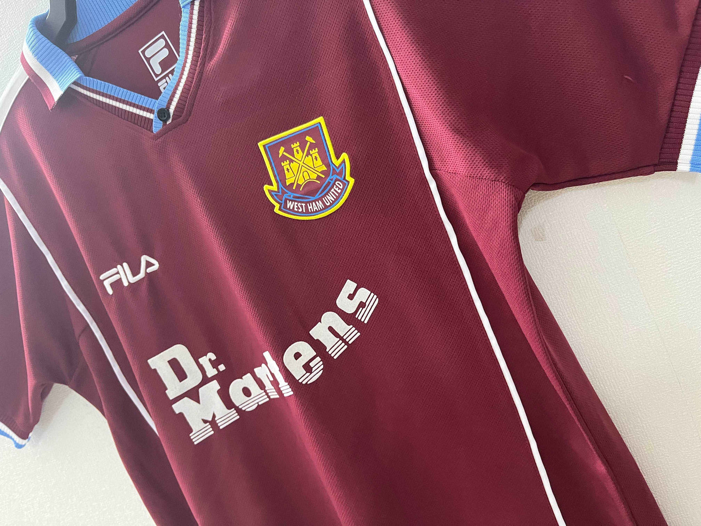 1999-01 West Ham Home Shirt - Retro Classic Kits