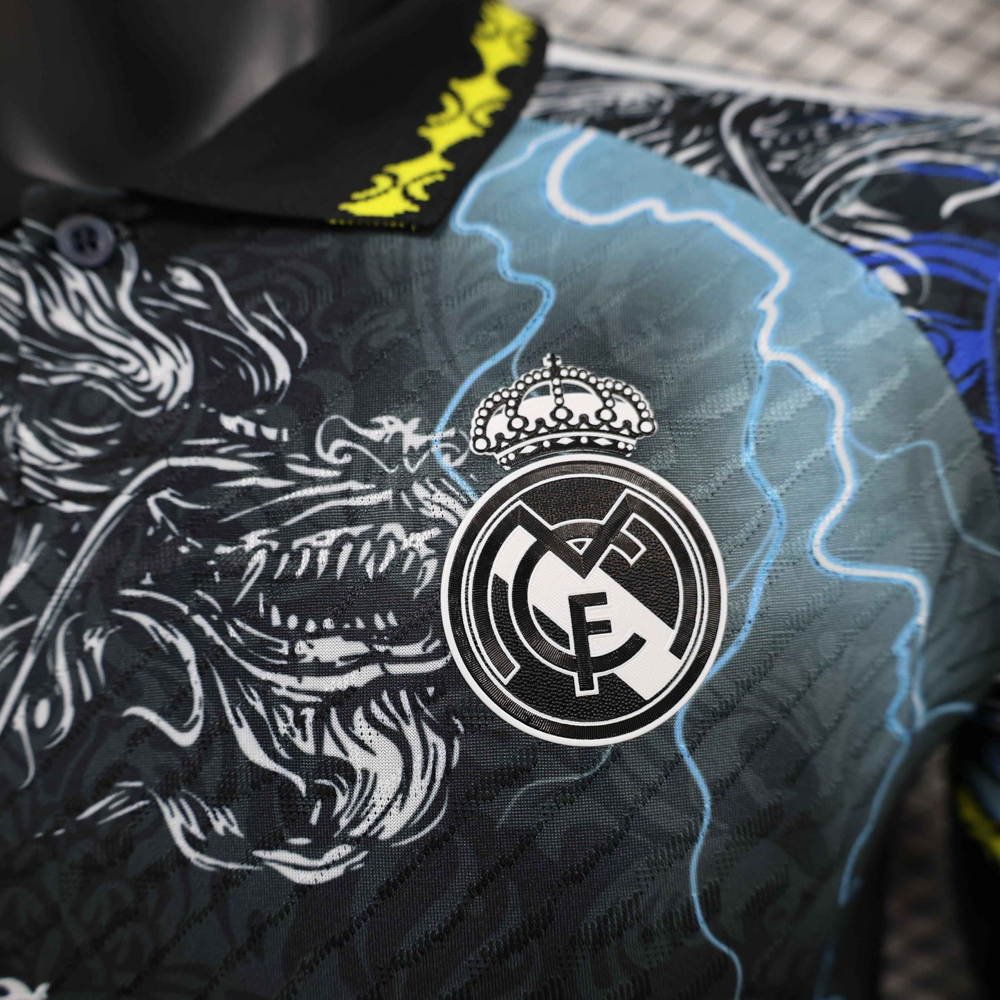 Limited Edition Real Madrid Shirt - Dragon Blue - Kit Legacy
