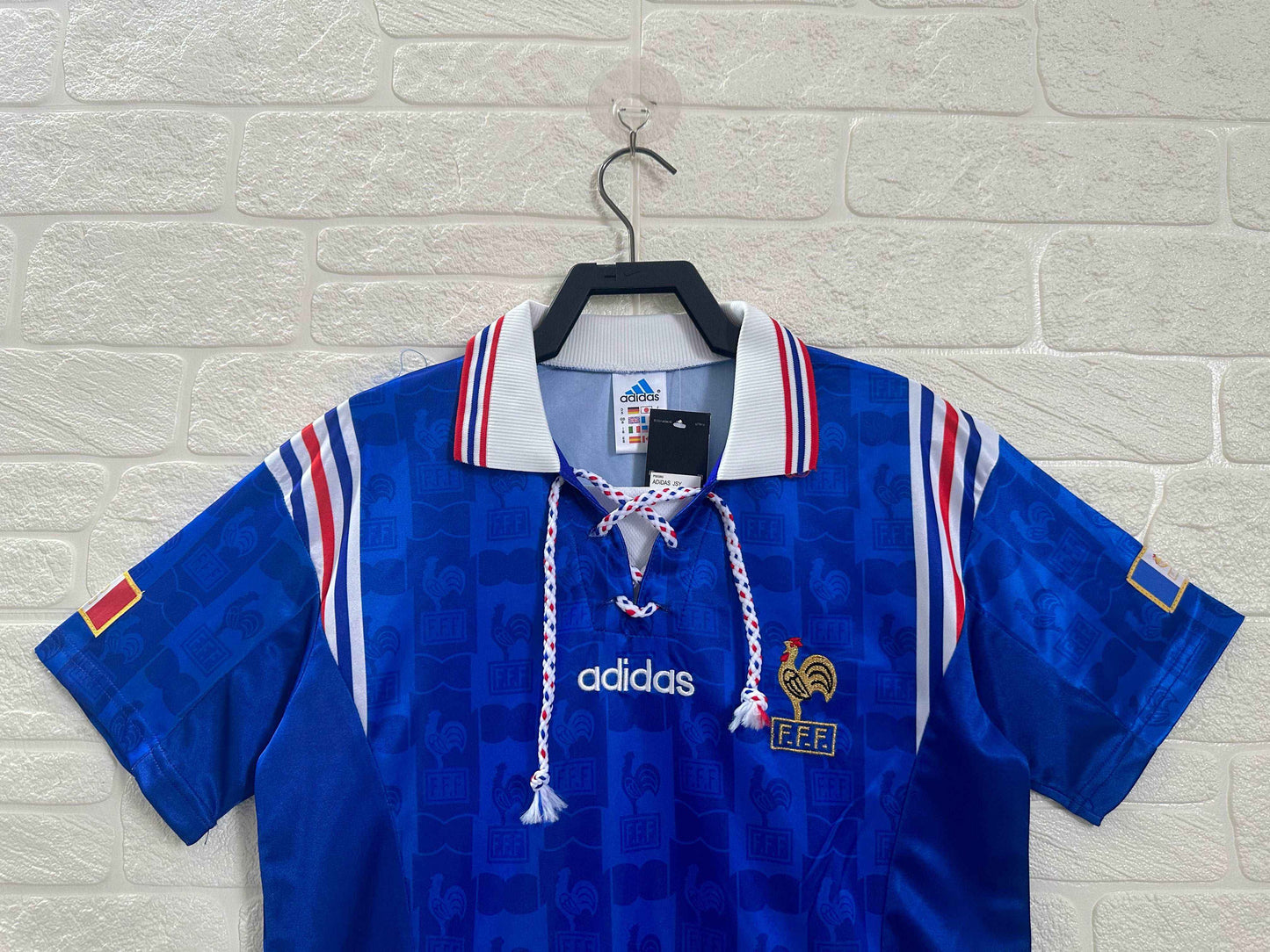 1996 France Home Shirt - Retro Classic Kits