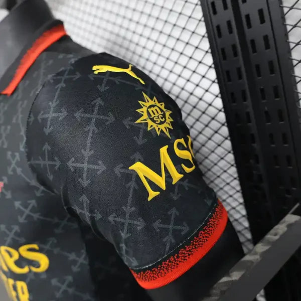 Special Edition AC Milan Off-White Black Kit - Retro Classic Kits