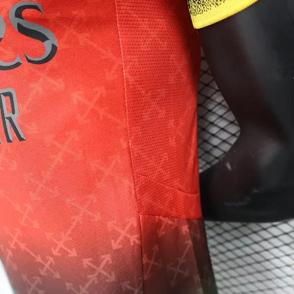 Special Edition AC Milan Off-White Red Kit - Retro Classic Kits