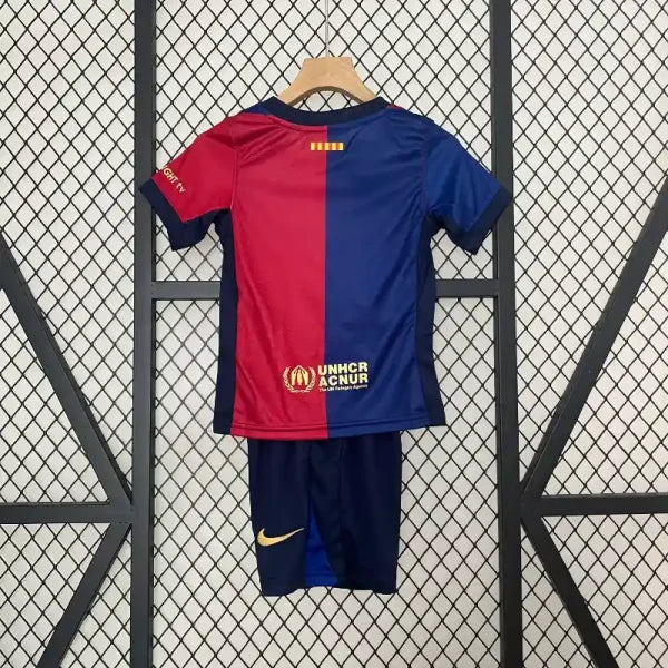 FC Barcelona 2024-25 Home Kit (Kids) - Retro Classic Kits