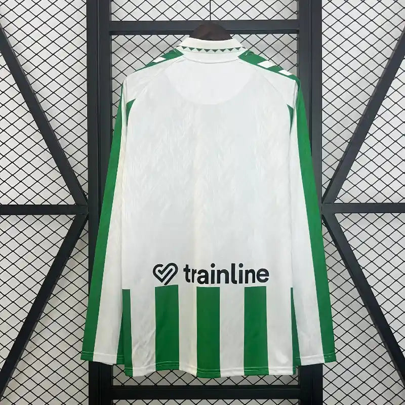 2024-25 Real Betis Home Kit - Long Sleeve - Retro Classic Kits