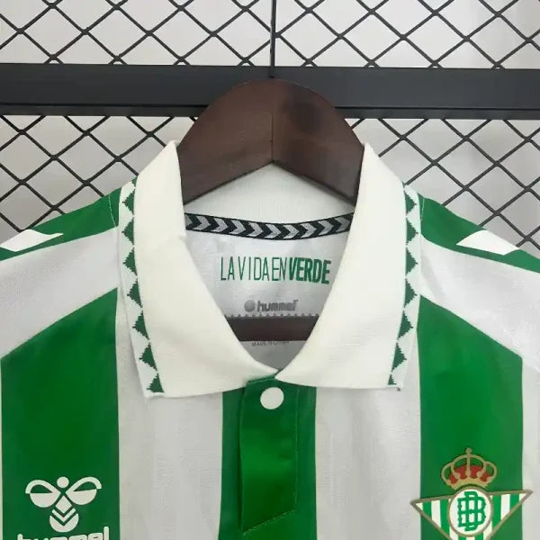 2024-25 Real Betis Home Kit - Long Sleeve - Retro Classic Kits