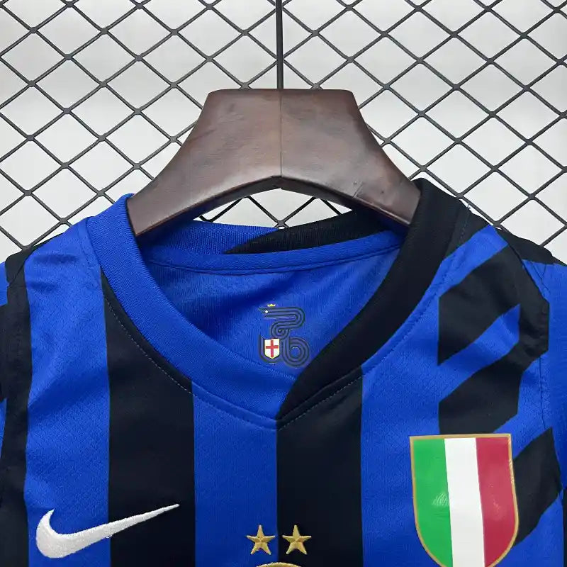 Inter Milan 2024-25 Home Kit (Kids) - Retro Classic Kits
