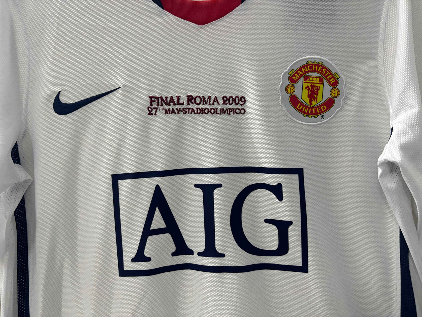 2008-09 Manchester United Champions League Final Kit - Long Sleeve - Retro Classic Kits