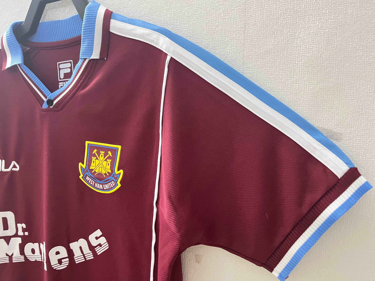 1999-01 West Ham Home Shirt - Retro Classic Kits