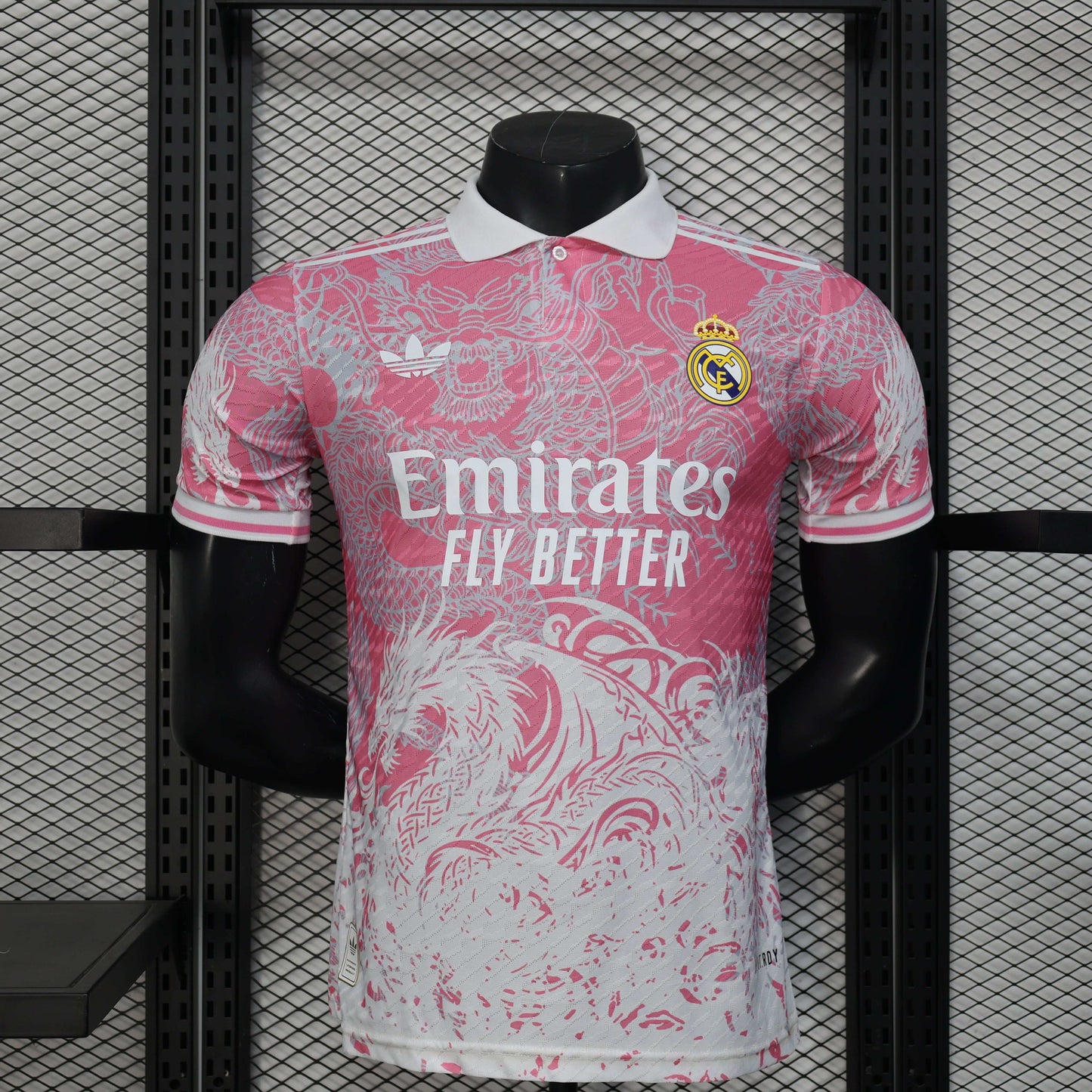 Special Edition Real Madrid Kit - Pink Dragon - Retro Classic Kits