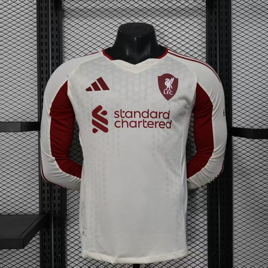 Liverpool 2025-26 Away Kit - Long Sleeve