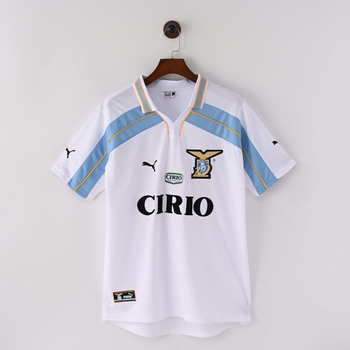 1999-00 SS Lazio Centenary Home Kit - Retro Classic Kits