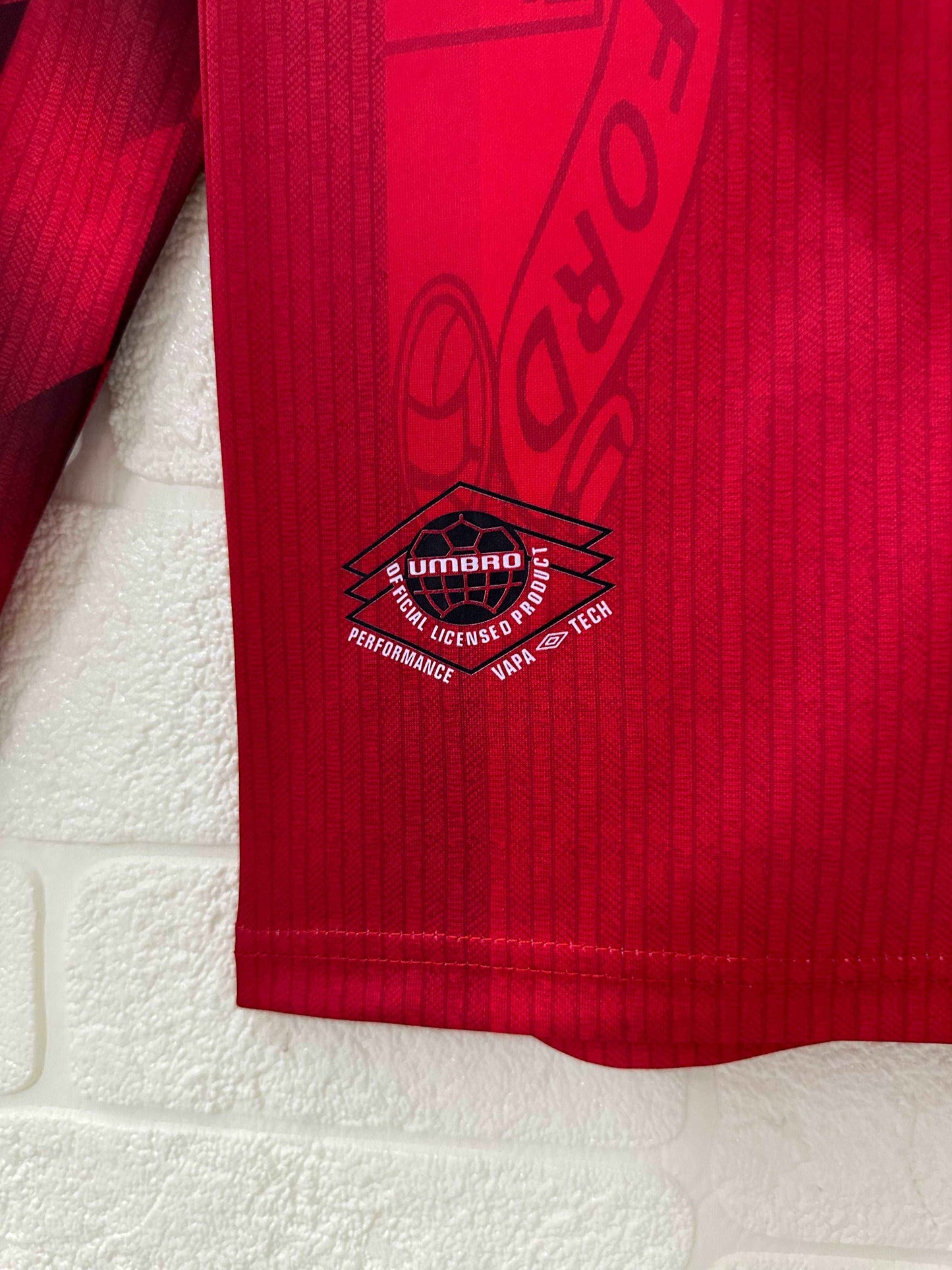 1996-98 Manchester United Home Shirt - Long Sleeve - Retro Classic Kits