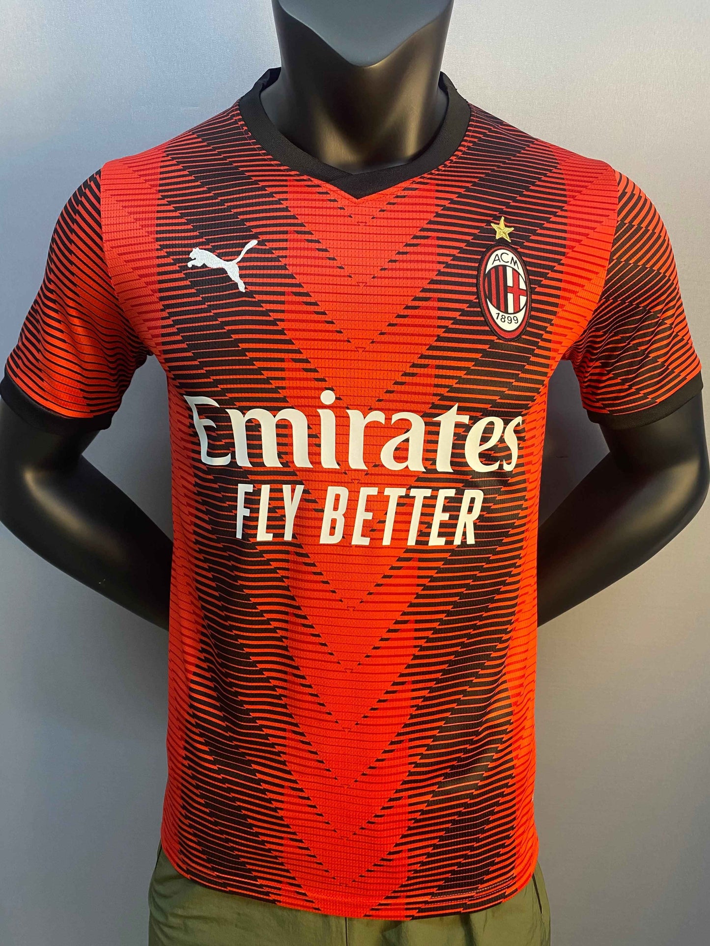 2023-24 AC Milan Home Shirt - Retro Classic Kits