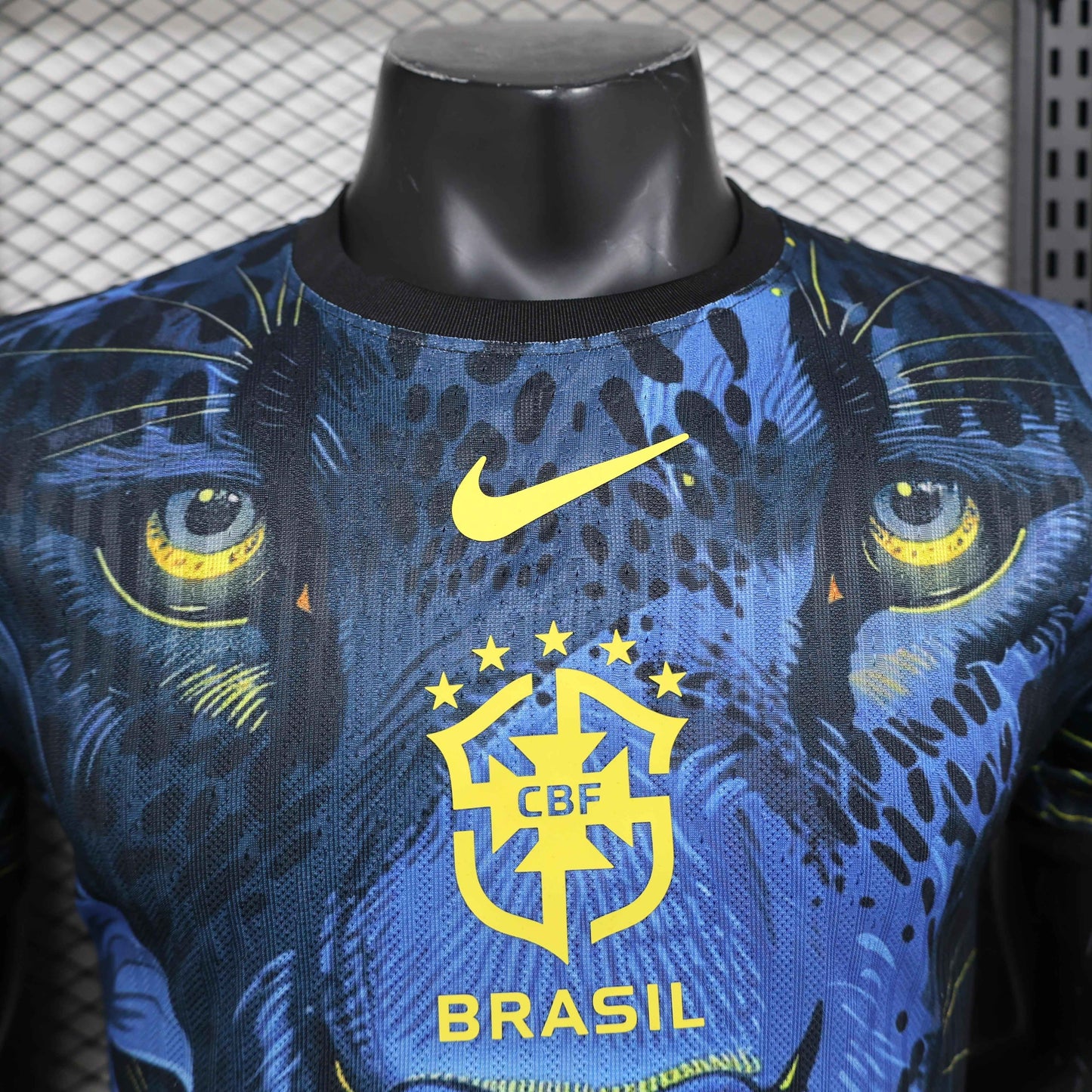 Limited Edition Brazil Shirt - Blue Tiger - Kit Legacy