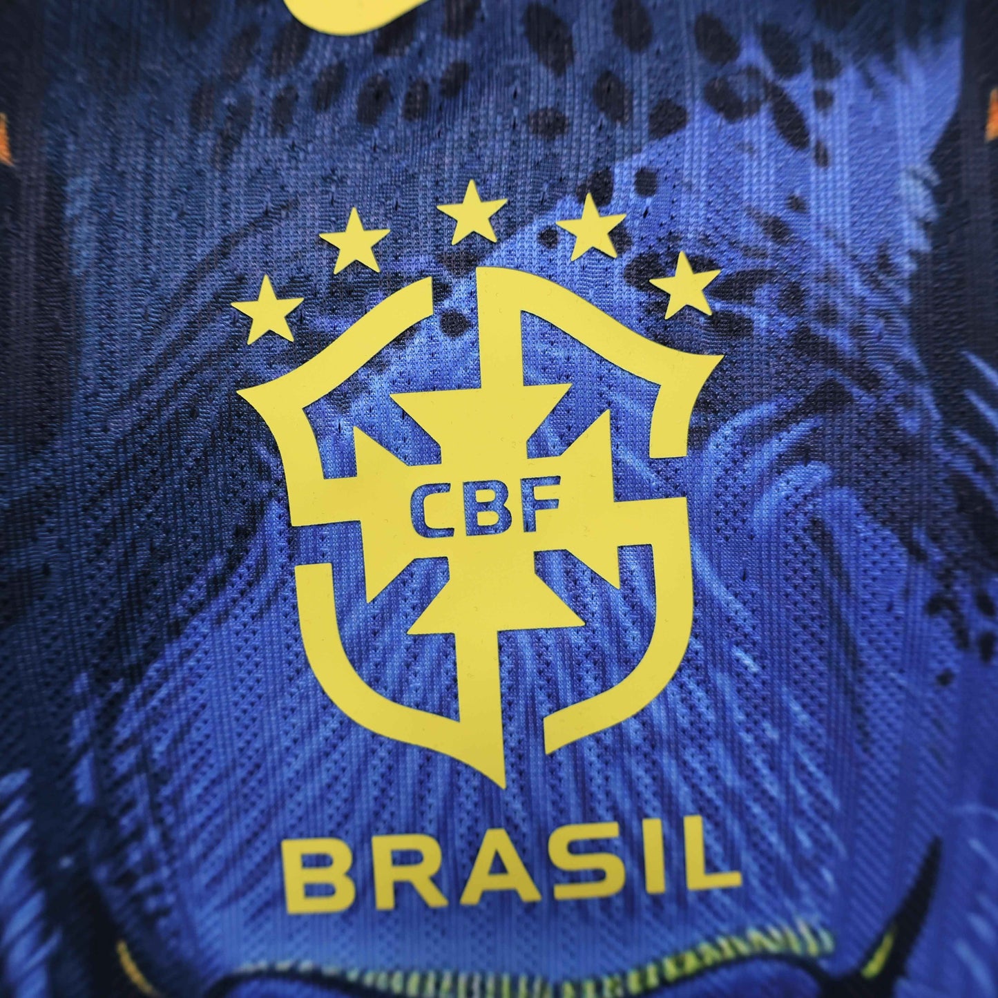 Limited Edition Brazil Shirt - Blue Tiger - Kit Legacy
