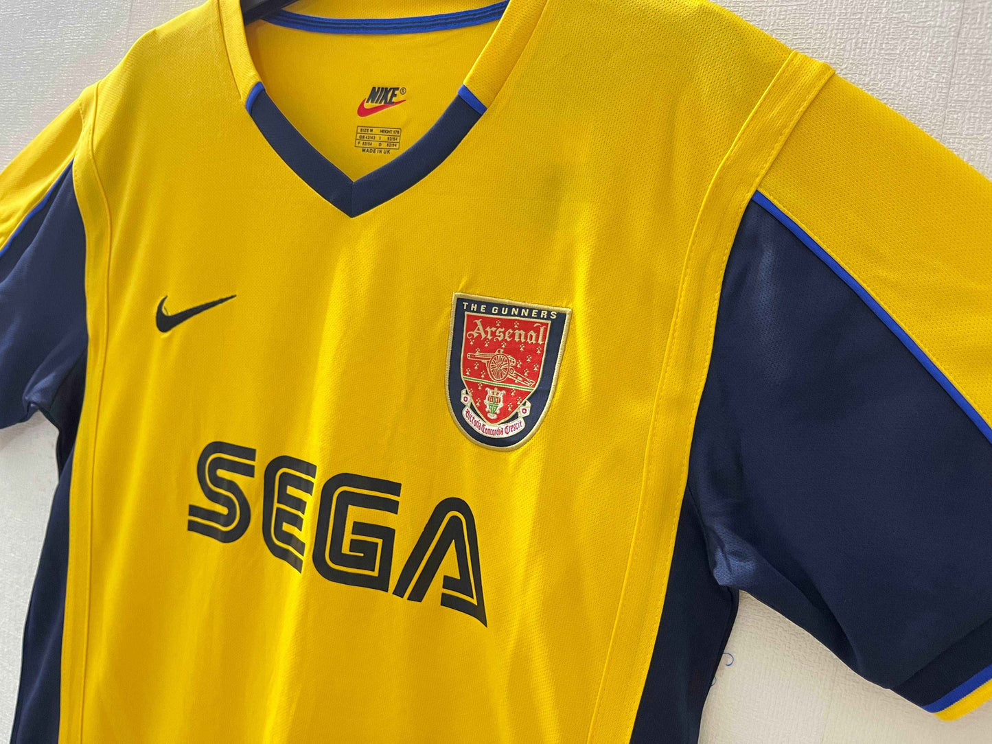 1999-01 Arsenal Away Shirt - Retro Classic Kits