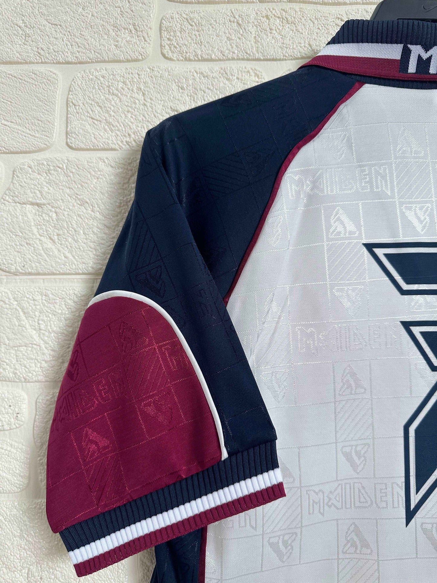 1999-01 West Ham Shirt - Iron Maiden - Retro Classic Kits