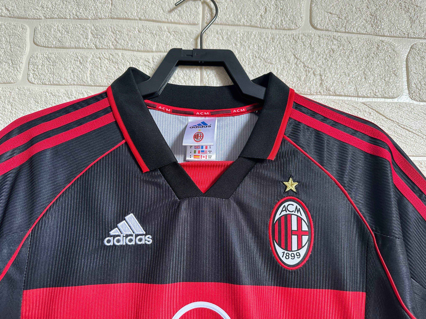 1998-99 AC Milan Away Shirt - Retro Classic Kits