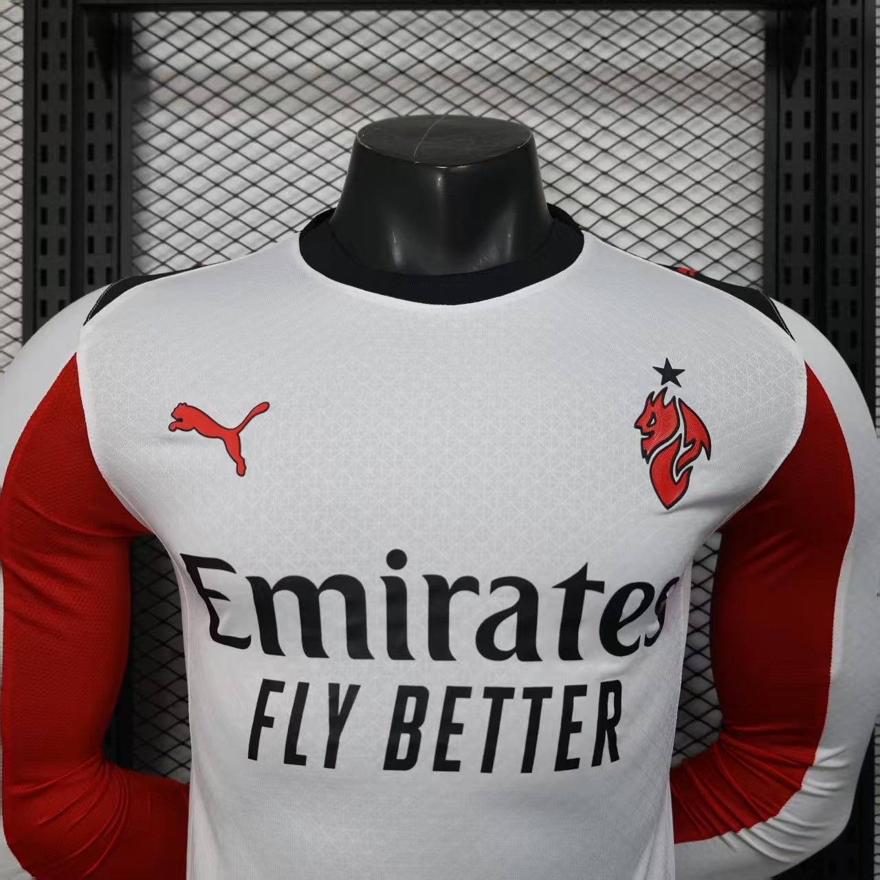 AC Milan 2025-26 Away Kit - Long Sleeve