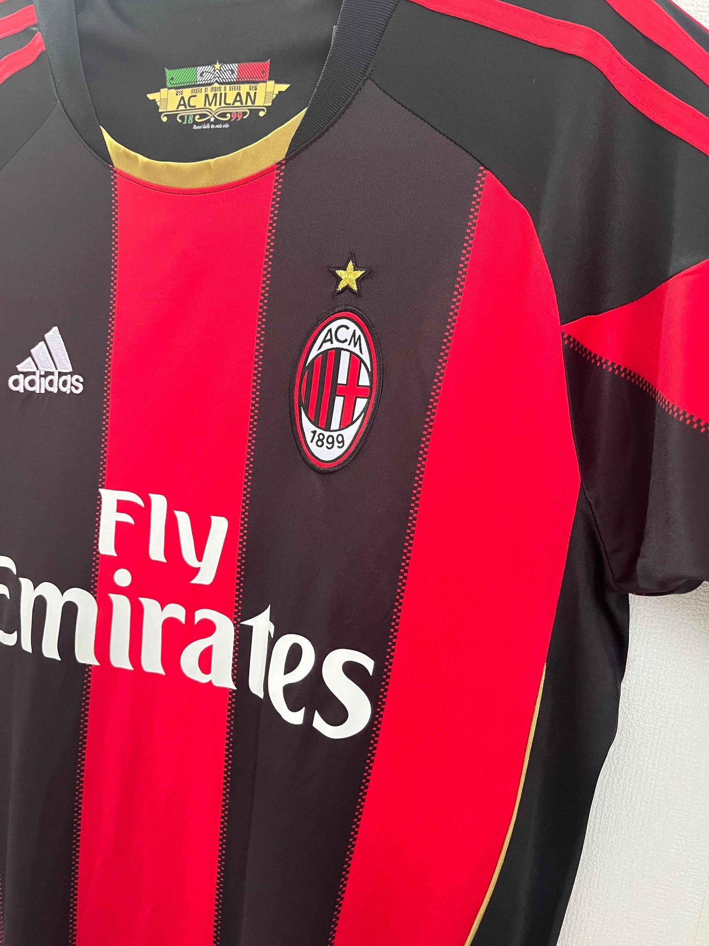 2010-11 AC Milan Home Shirt - Kit Legacy