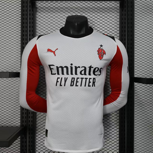 AC Milan 2025-26 Away Kit - Long Sleeve
