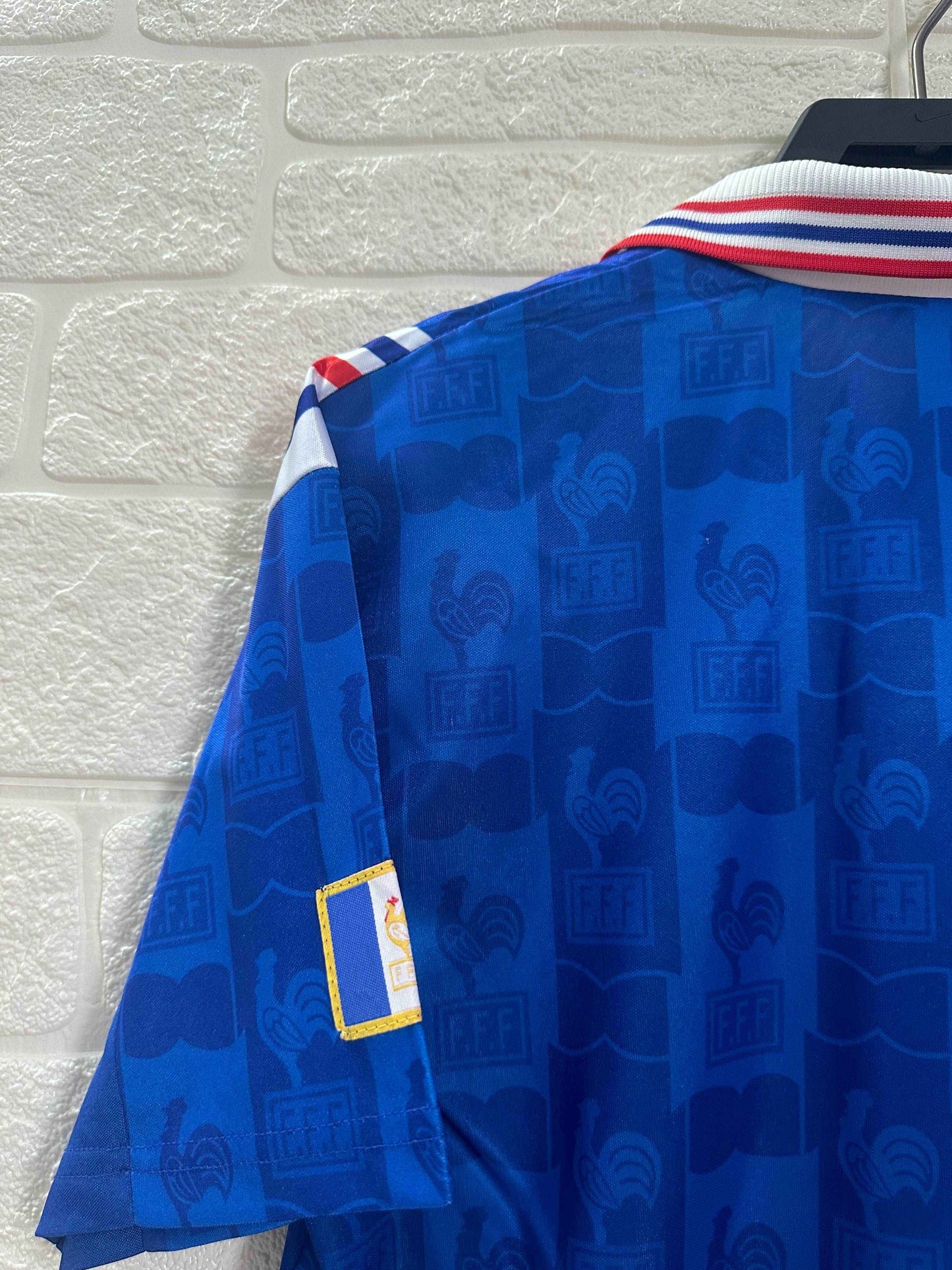 1996 France Home Shirt - Retro Classic Kits