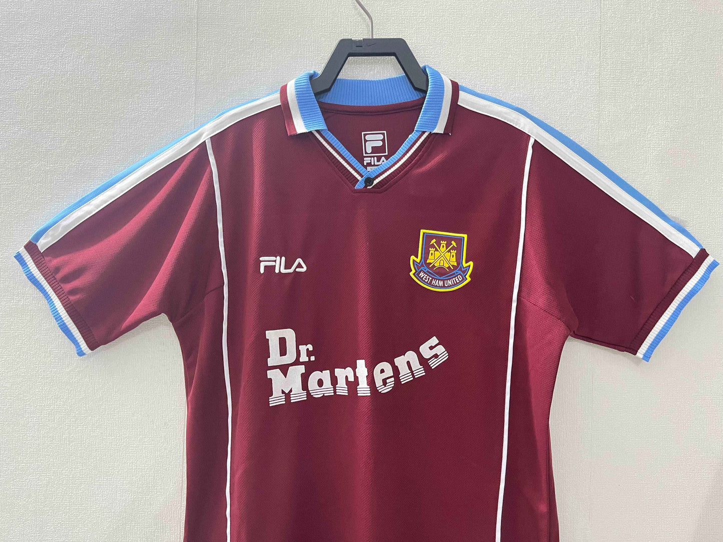 1999-01 West Ham Home Shirt - Retro Classic Kits