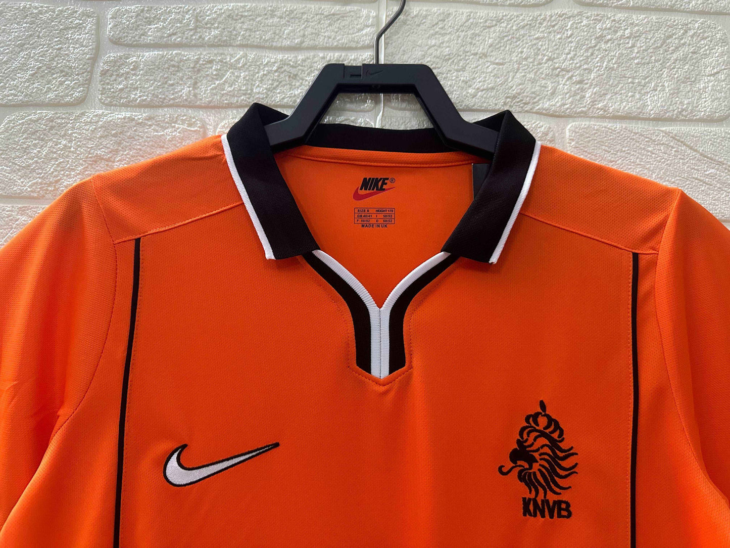 1998 Netherlands Home Shirt - Retro Classic Kits