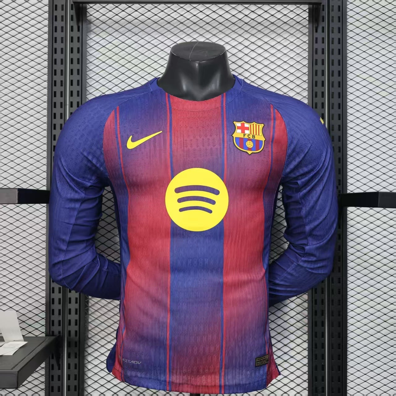 FC Barcelona 2025-26 Home Kit - Long Sleeve