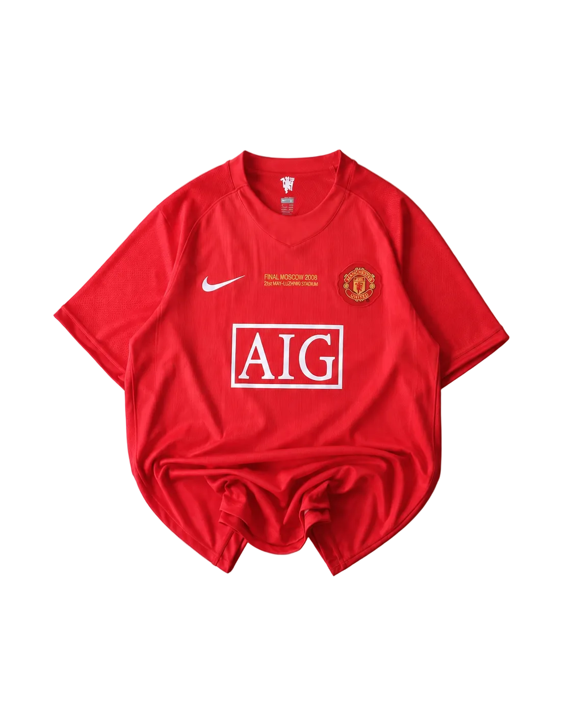 Own Manchester United 2007-08 Home Jersey – Red Glory Season – Kit