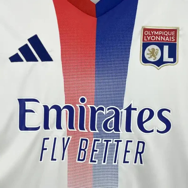 2024-25 Olympique Lyonnais Home Kit - Retro Classic Kits