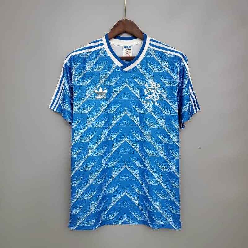 1988 Netherlands Away Shirt - Kit Legacy