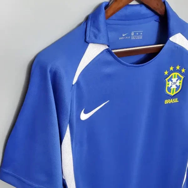2002 Brazil Away Kit - Retro Classic Kits