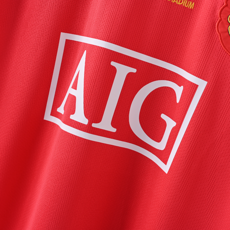 Manchester United 2007 - 08 Home Kit