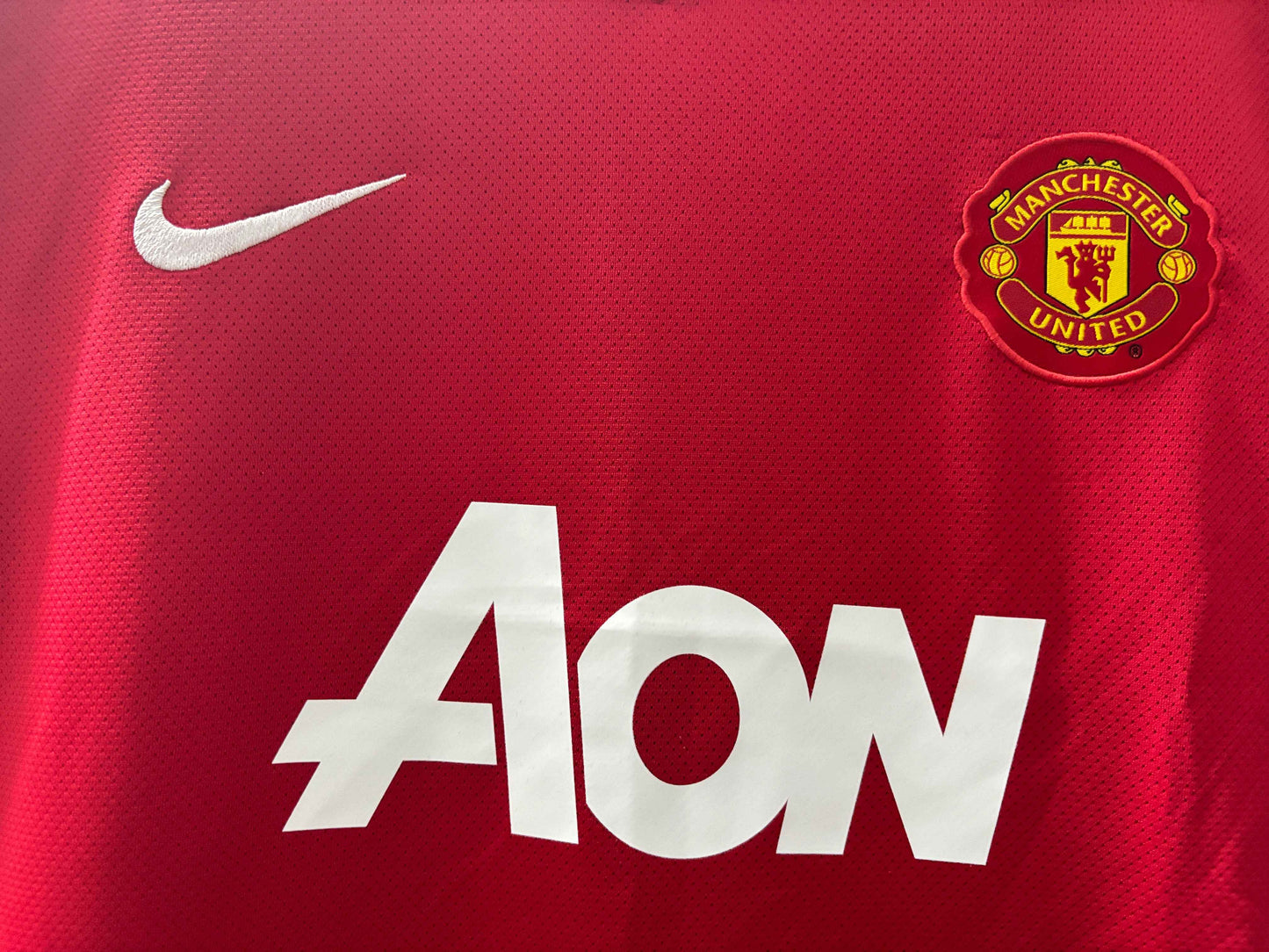 2010-11 Manchester United Home Shirt - Retro Classic Kits
