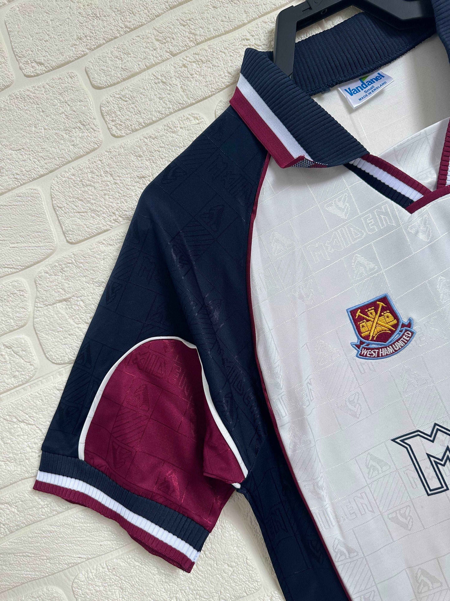 1999-01 West Ham Shirt - Iron Maiden - Retro Classic Kits