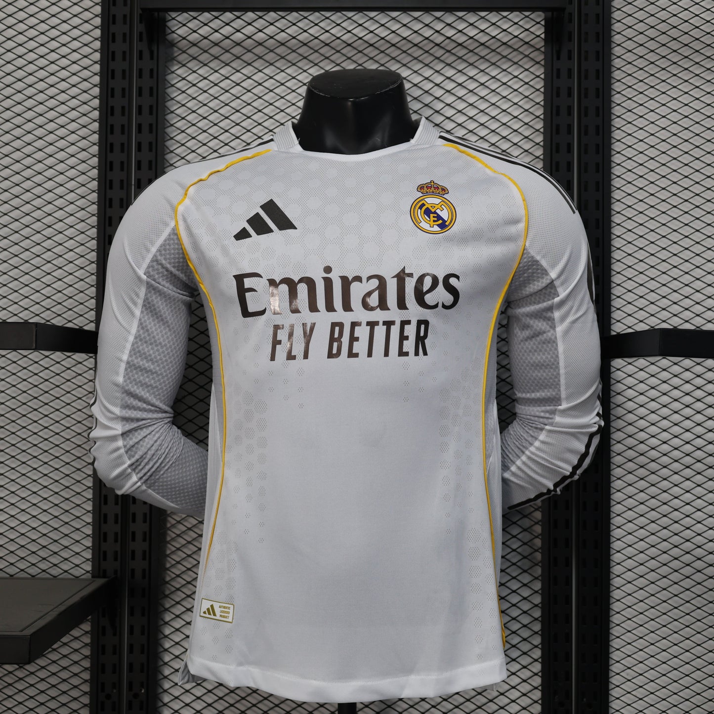 Real Madrid 2025-26 Home Kit - Long Sleeve