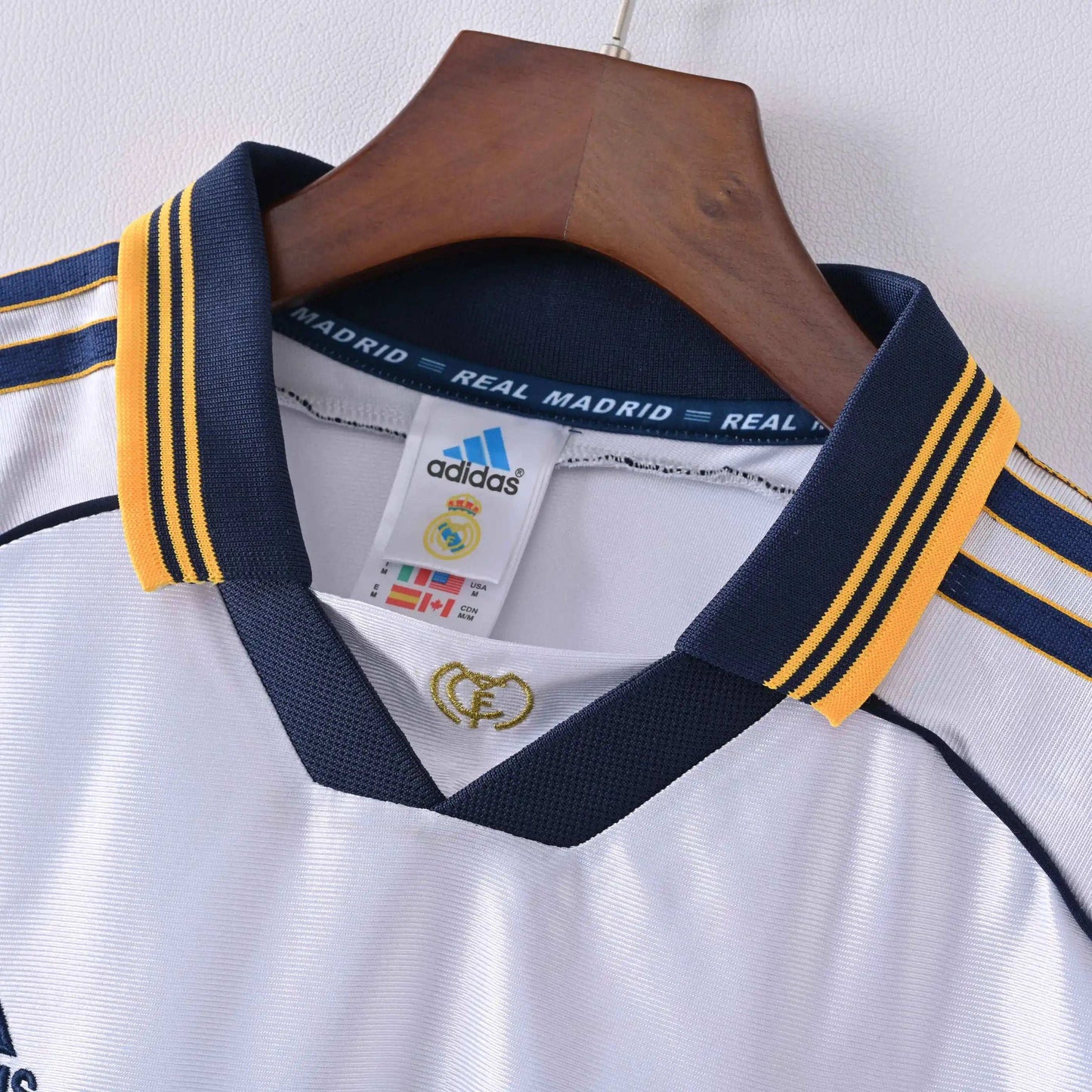 1998-00 Real Madrid Home Kit - Retro Classic Kits