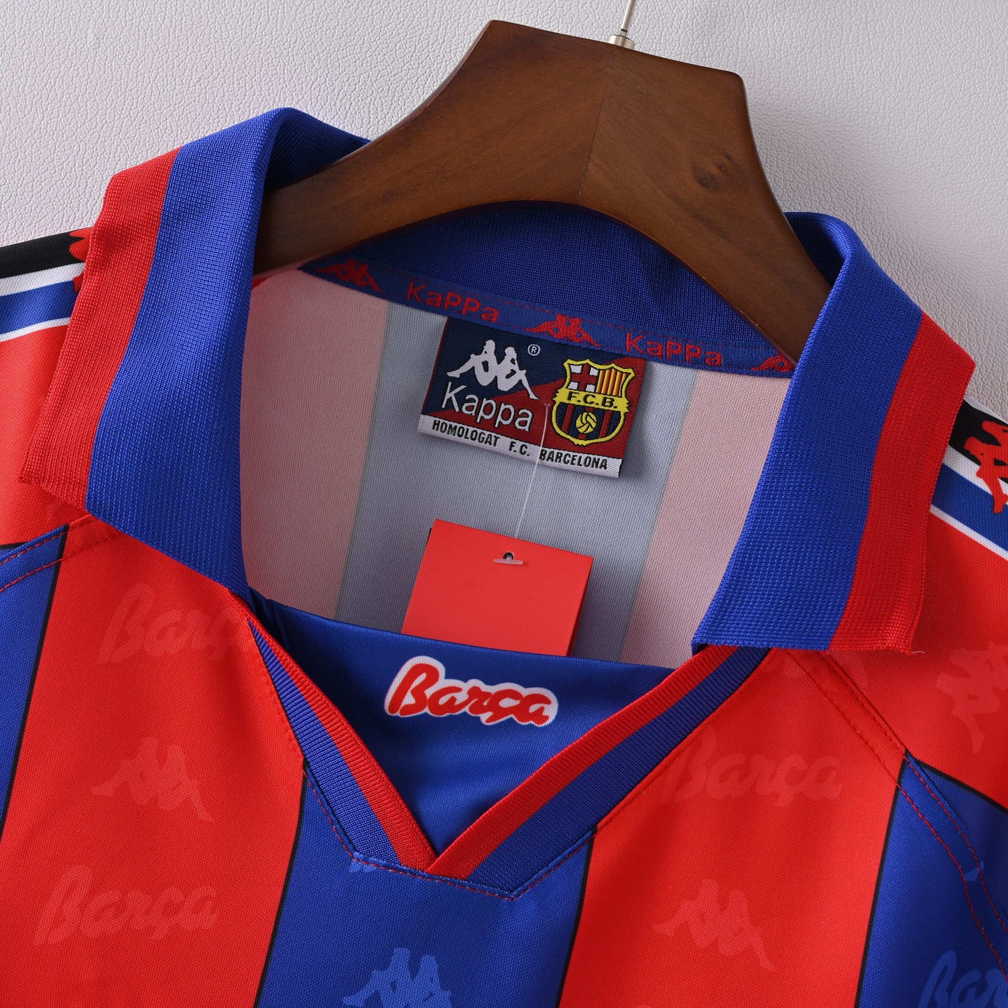 1996-97 FC Barcelona Home Kit - Retro Classic Kits