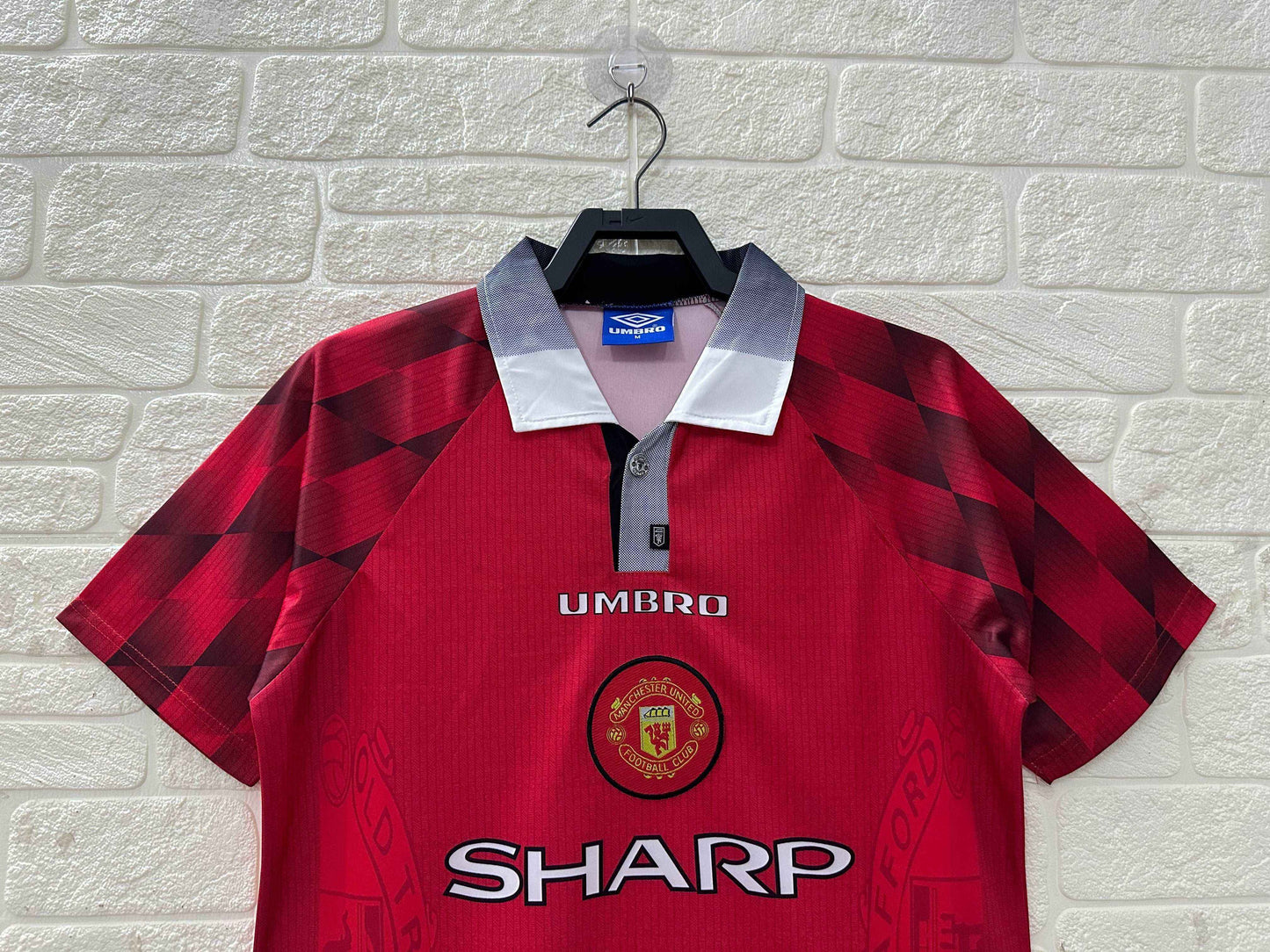 1996-98 Manchester United Home Shirt - Kit Legacy
