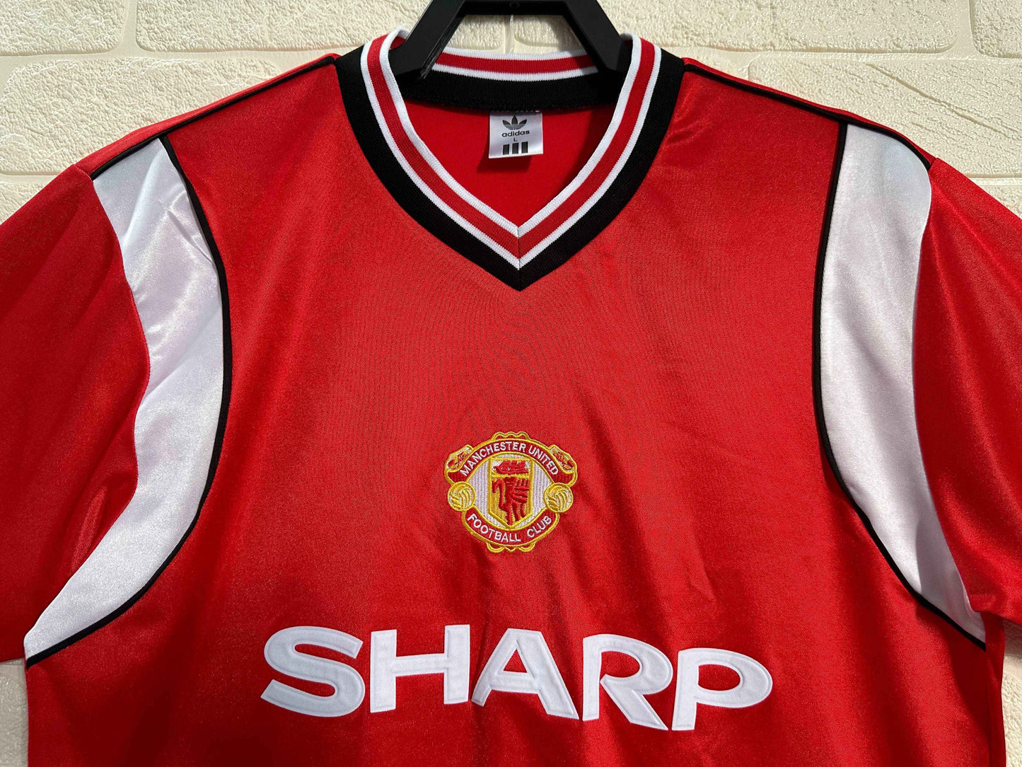 1985 Manchester United Home Jersey - Retro Classic Kits