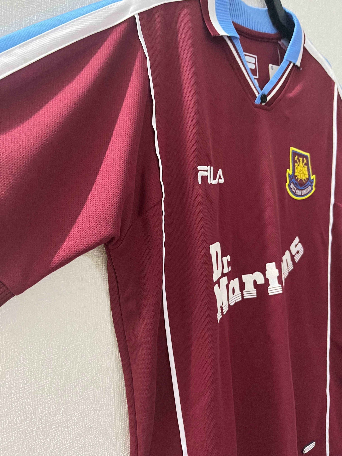 1999-01 West Ham Home Shirt - Retro Classic Kits