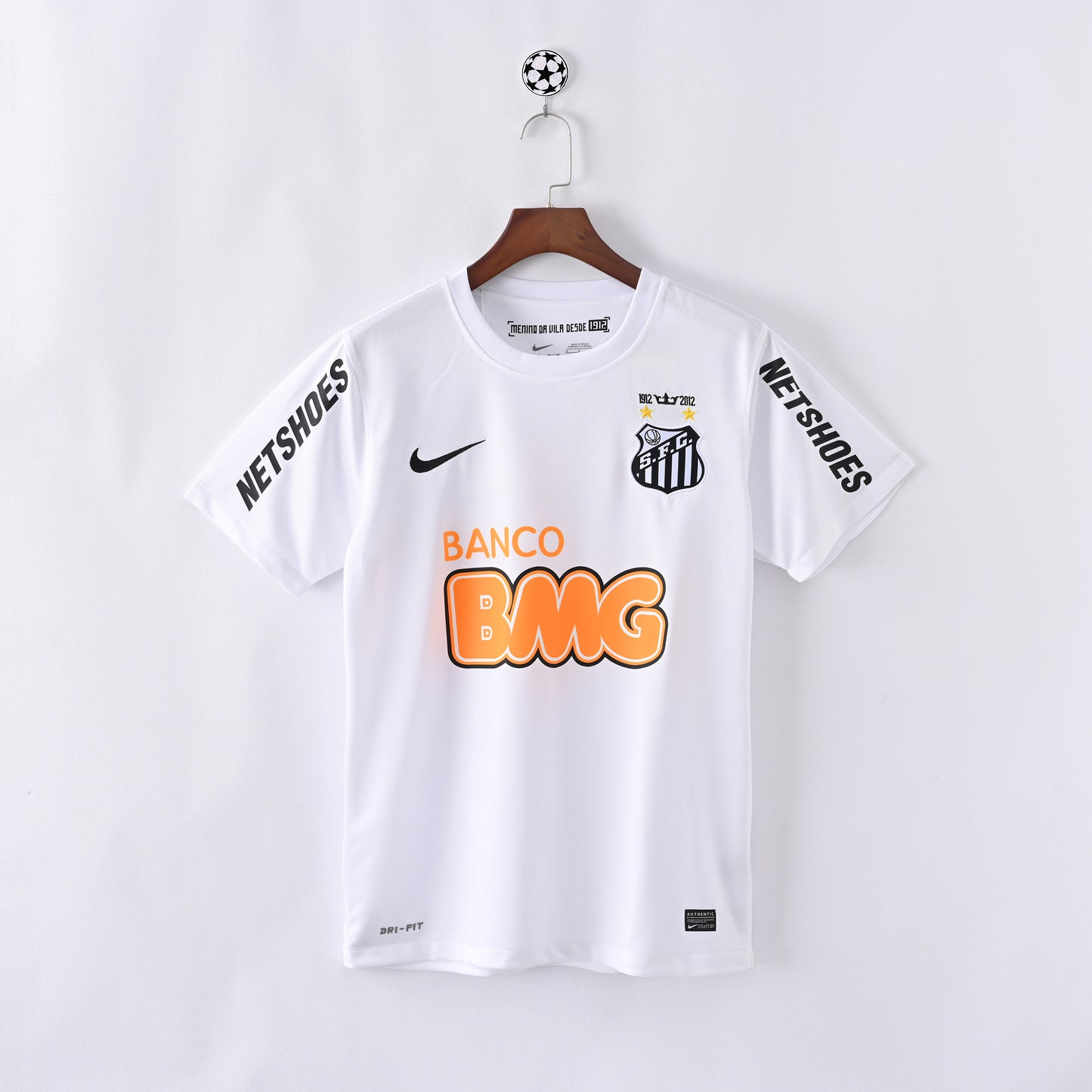 2012-13 Santos FC Home Shirt - Retro Classic Kits