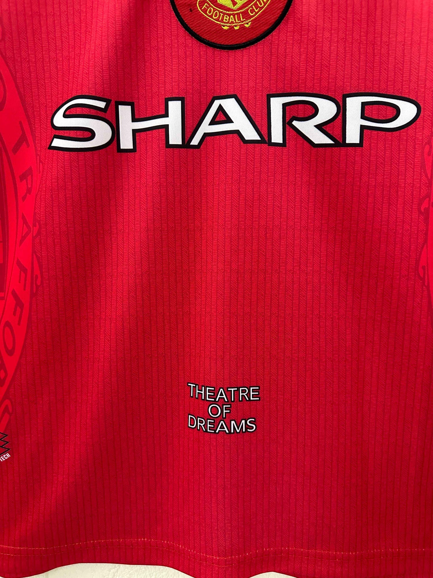1996-98 Manchester United Home Shirt - Long Sleeve - Retro Classic Kits