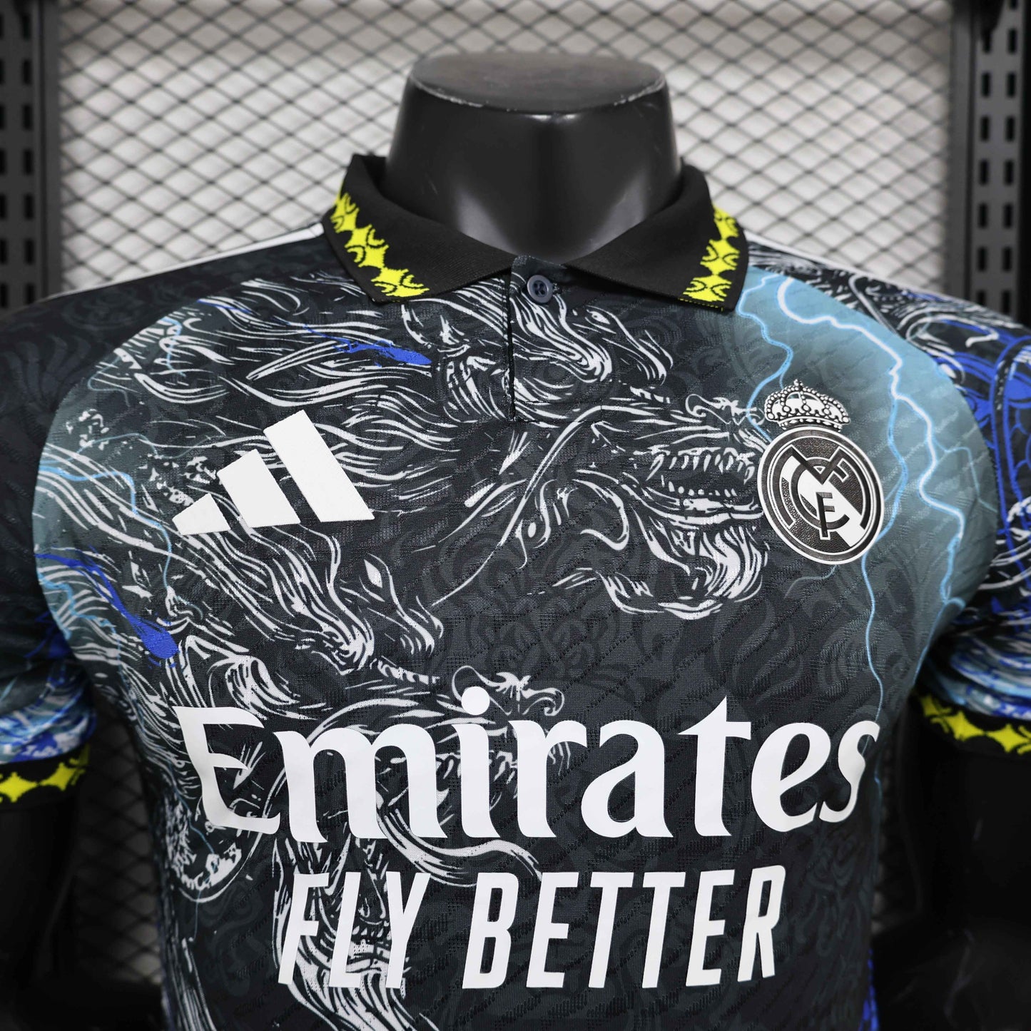 Limited Edition Real Madrid Shirt - Dragon Blue - Kit Legacy