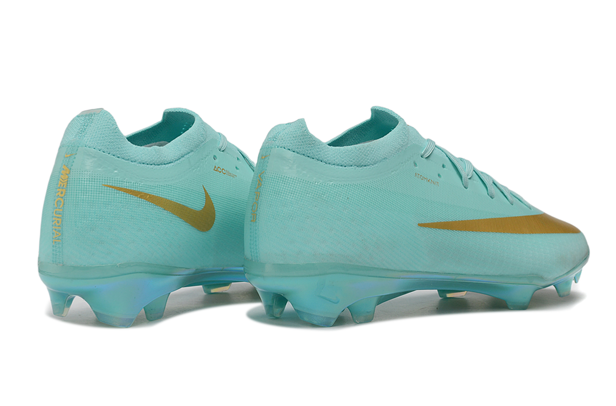 Nike Air Zoom Mercurial Vapor 16 Elite FG - Teal/Gold