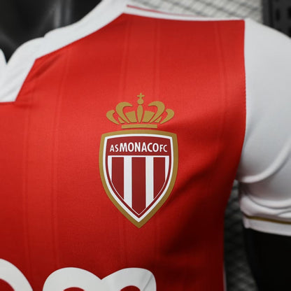 AS Monaco 2025-26 Home Kit 